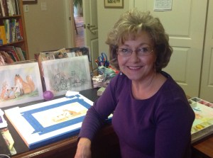 Linda, writer & children's storybook illustrator